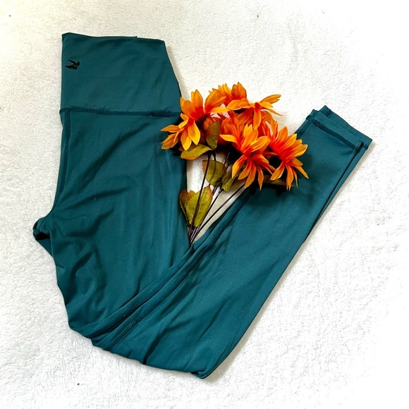 Glyder Teal Athletic Training Leggings - Small - Picture 1 of 10